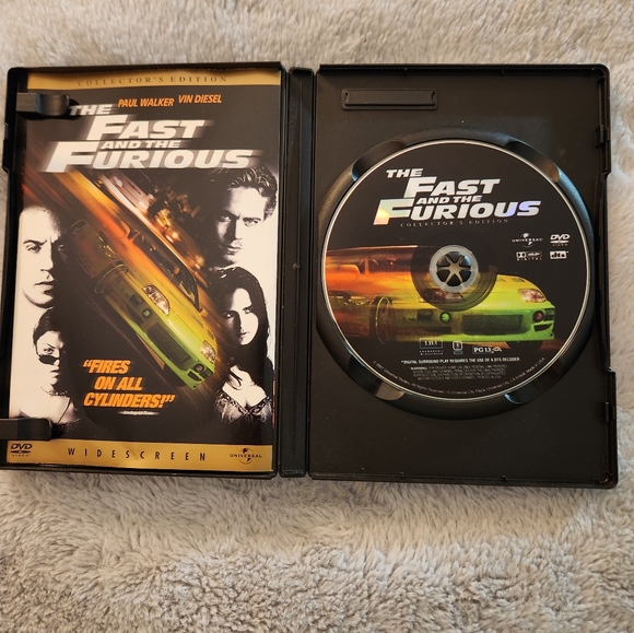 Original Fast and Furious on DVD - Picture 3 of 3